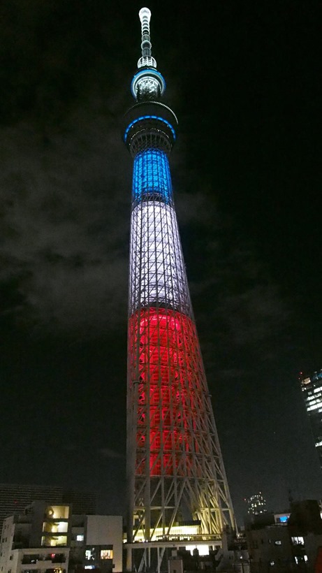 スカイツリー三色